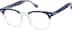 Square Glasses 4467516 in Blue