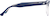 Side view of Square Glasses 4467516 in Blue thumbnail