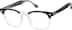 Square Glasses 4467521 in Black