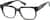 Angle view of Rectangle Glasses 4467612 in Gray thumbnail