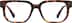 Rectangle Glasses 4467625 in Tortoiseshell