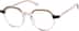 Geometric Glasses 4467815 in Brown