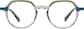 Front view of Geometric Glasses 4467824 in Gray thumbnail
