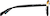 Side view of Geometric Glasses 4467825 in Black thumbnail