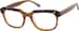 Square Glasses 4467915 in Brown