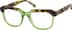 Square Glasses 4467924 in Green