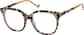 Angle view of Chic Maverick Glasses 4468035 in Tortoiseshell thumbnail