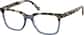 Angle view of Square Glasses 4468112 in Gray thumbnail