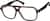 Angle view of Compass Glasses 4468325 in Tortoiseshell thumbnail