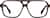 Front view of Compass Glasses 4468325 in Tortoiseshell thumbnail