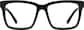 Front view of Voyage Glasses 4468421 in Black thumbnail