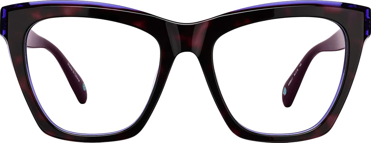 Front view of Iconic Iris 4468617 in Purple