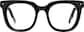 Front view of Dazzle De-lite Glasses 4468721 in Black thumbnail