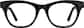 Front view of Pizzazz Glasses 4468821 in Black thumbnail