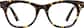 Front view of Pizzazz Glasses 4468835 in Tortoiseshell thumbnail