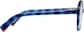 Side view of Bubbly Glasses 4468916 in Blue thumbnail