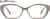 Front view of Cat-Eye Glasses 4469012 in Gray thumbnail