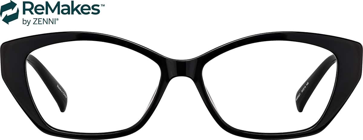 Front view of Cat-Eye Glasses 4469021 in Black