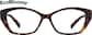 Front view of Cat-Eye Glasses 4469025 in Tortoiseshell thumbnail