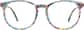 Front view of Round Glasses 4469129 in Multicolor thumbnail