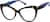 Angle view of Cat-Eye Glasses 4469725 in Tortoiseshell thumbnail