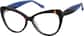 Angle view of Cat-Eye Glasses 4469725 in Tortoiseshell thumbnail