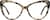Front view of Cat-Eye Glasses 4469739 in Tortoiseshell thumbnail
