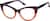 Angle view of Cat-Eye Glassses 4469915 in Brown thumbnail