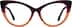 Cat-Eye Glassses 4469915 in Brown