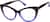 Angle view of Cat-Eye Glassses 4469917 in Purple thumbnail