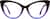 Front view of Cat-Eye Glassses 4469917 in Purple thumbnail