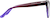 Side view of Cat-Eye Glassses 4469917 in Purple thumbnail