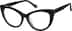 Cat-Eye Glassses Glasses 4469921 in Black