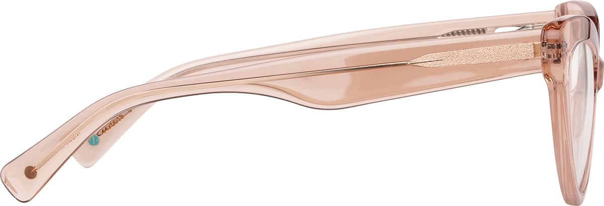 Side view of Cat-Eye Glasses 4470019 in Pink