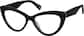 Angle view of Cat-Eye Glasses 4470021 in Black thumbnail