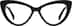 Cat-Eye Glasses 4470021 in Black