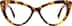 Cat-Eye Glasses 4470025 in Tortoiseshell