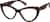 Angle view of Cat-Eye Glasses 4470045 in Tortoiseshell thumbnail