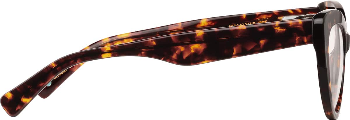 Side view of Cat-Eye Glasses 4470045 in Tortoiseshell