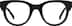 Round Glasses 4470121 in Black