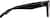 Side view of Round Glasses 4470121 in Black thumbnail