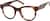 Angle view of Round Glasses 4470125 in Tortoiseshell thumbnail