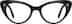 Cat-Eye Glasses 4470221 in Black