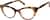 Angle view of Cat-Eye Glasses 4470225 in Tortoiseshell thumbnail