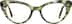 Cat-Eye Glasses 4470239 in Green Tortoiseshell