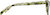 Side view of Cat-Eye Glasses 4470239 in Green Tortoiseshell thumbnail