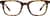 Front view of Square Glasses 4470325 in Tortoiseshell thumbnail