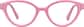 Front view of Candy Crush Glasses 4470419 in Pink thumbnail
