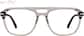 Front view of Calvin Glasses 4470515 in Brown thumbnail