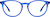 Front view of Round Glasses 4470716 in Blue thumbnail